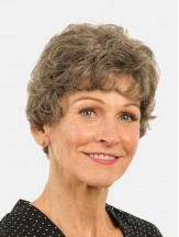 Kurze Layered Braun Synthetische Perücken