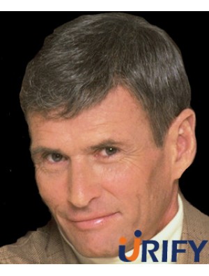 Kurze gerade billigste Toupees für Männer