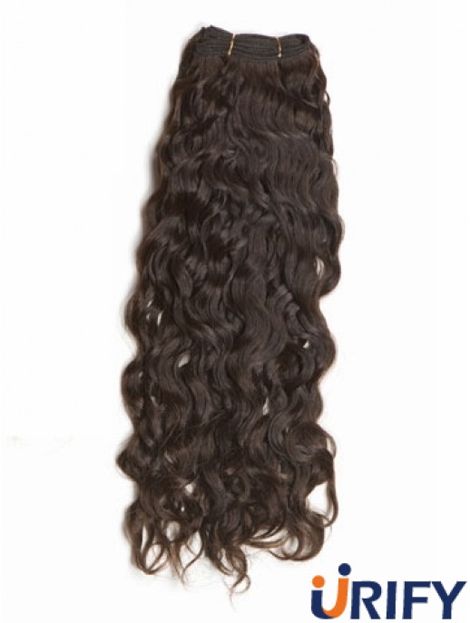 Curly Remy Human Hair Brown Neue Schussverlängerungen