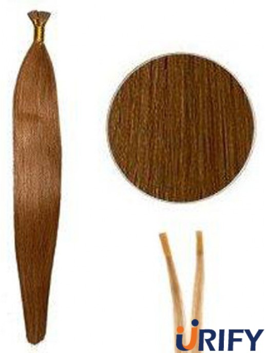 Auburn Straight Stick / I Tip Haarverlängerungen