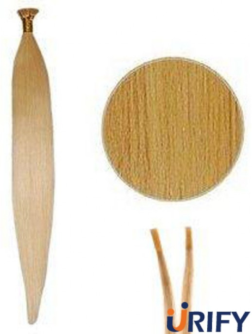 Blonde Straight Stick / I Tip Haarverlängerungen
