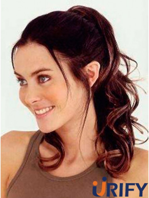 Trendy Wavy Auburn Pferdeschwänze
