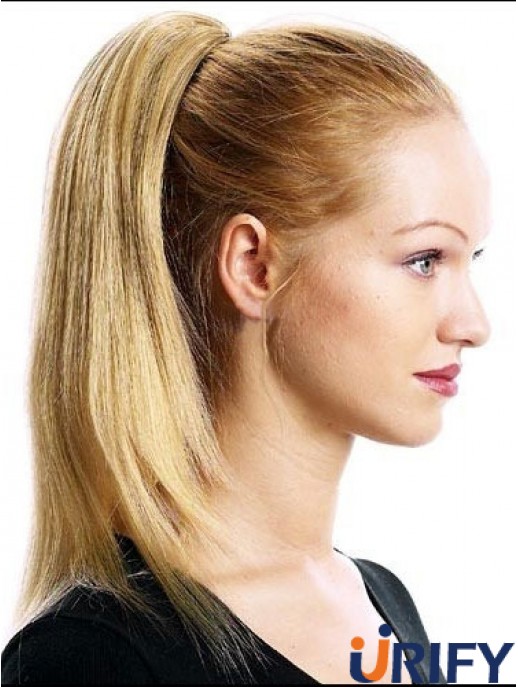 Beste gerade blonde Pferdeschwänze