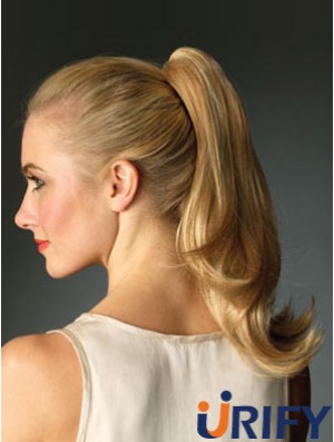 Hochwertige gewellte blonde Pferdeschwänze