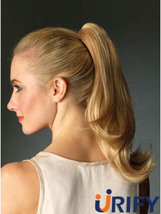 Hochwertige gewellte blonde Pferdeschwänze