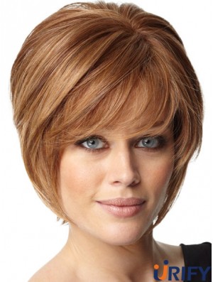 Kurze Bob Frisuren Farbe Remy Echthaar Perücken