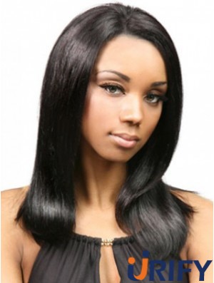 Yaki Echthaar Mit Capless Black Farbe Yaki Style