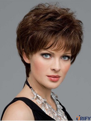 Petite Perücken Monofilament Boycuts