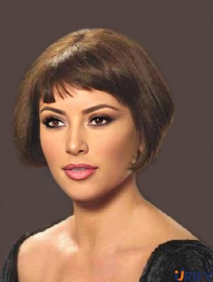  Velma Kelly Perücken Remy Menschliche Spitze Front Bobs Cut Short Style