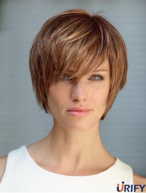 Frauen Bob Perücken Kinn Länge Straight Style Bobs Cut