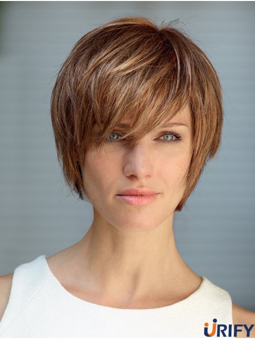 Frauen Bob Perücken Kinn Länge Straight Style Bobs Cut