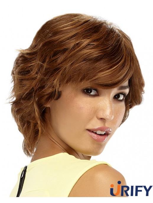 100% handgebundene gewellte blonde blonde Remy Echthaar Monofilament Perücken