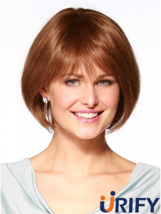 Kinnlänge Gerades Monofilament Auburn Online Bob Perücken