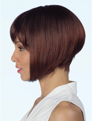 10  inchAuburn Lace Front Perücken für schwarze Frauen