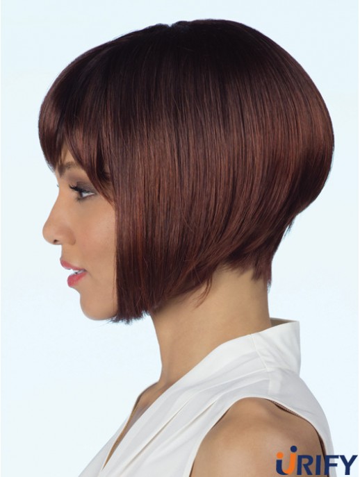10  inchAuburn Lace Front Perücken für schwarze Frauen