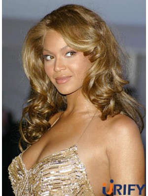 Brasilianische lange lockige blonde  Lace Front Perücken UK