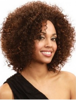 Full Lace Perücken Natural Curl Like s 100% handgebunden