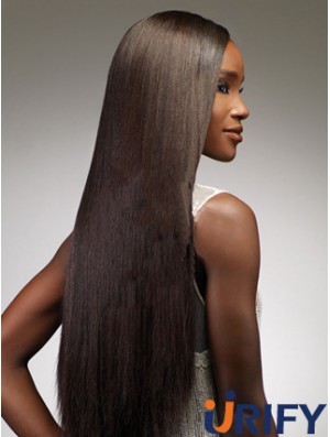 24 Zoll Brown Lace Front Perücken für schwarze Frauen