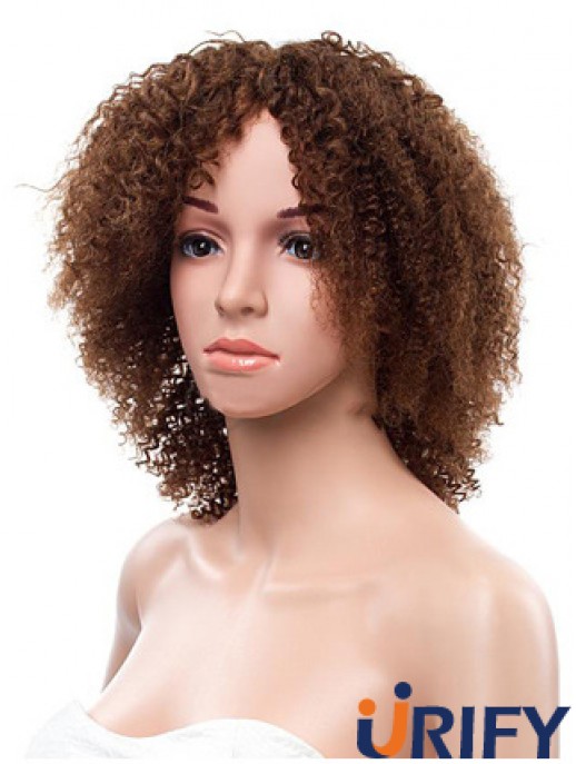 Kurze Afroamerikaner Frisuren Remy Human Lace Front Brown Farbe