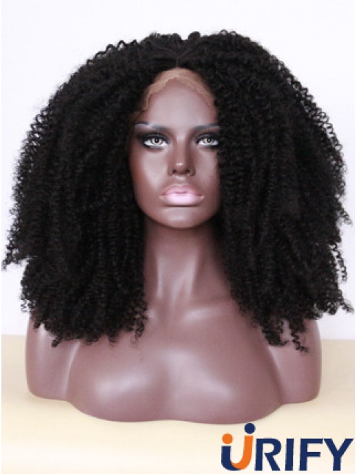18 Zoll Black Lace Front Perücken für schwarze Frauen