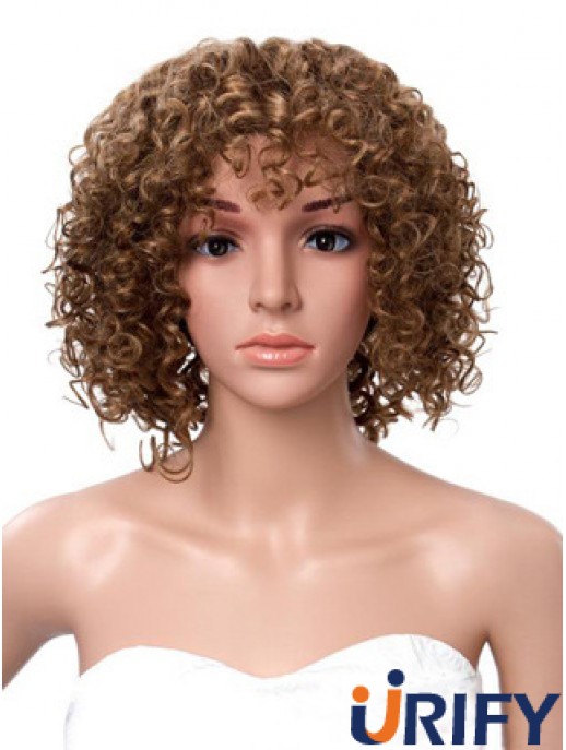 12 Zoll Brown Lace Front Perücken für schwarze Frauen