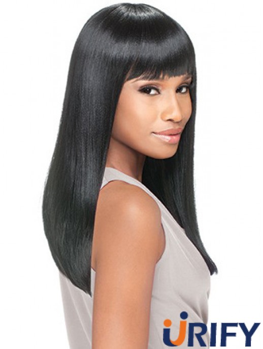 20 Zoll Black Lace Front Perücken für schwarze Frauen