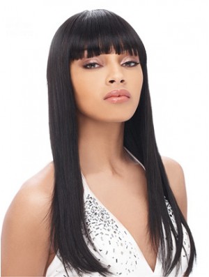 20 Zoll Black Lace Front Perücken für schwarze Frauen