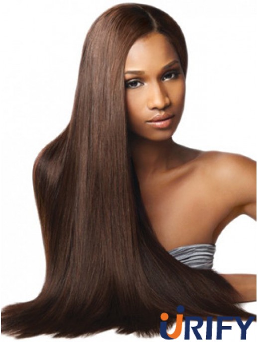 26 Zoll Brown Lace Front Perücken für schwarze Frauen