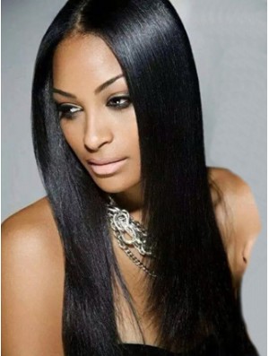 20 Zoll Black Lace Front Perücken für schwarze Frauen
