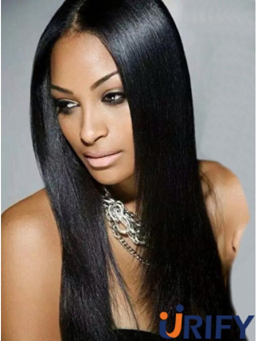 20 Zoll Black Lace Front Perücken für schwarze Frauen