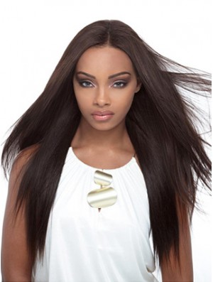 22 Zoll Black Lace Front Perücken für schwarze Frauen