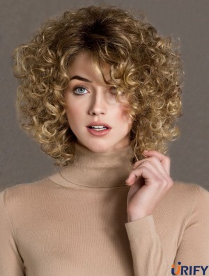 Lange synthetische Perücken mit Capless Curly Style Layered Cut