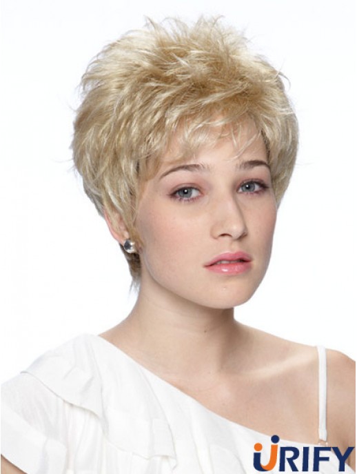 Blonde Modische Synthetische Perücken