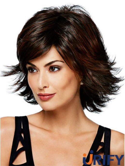 Klassische Ombre / 2 Tone Wavy Chin Länge 10  inchAmazing Medium Perücken