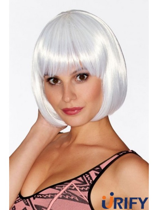 Bobs Straight Chin Länge 10  inchDesigned Medium Perücken