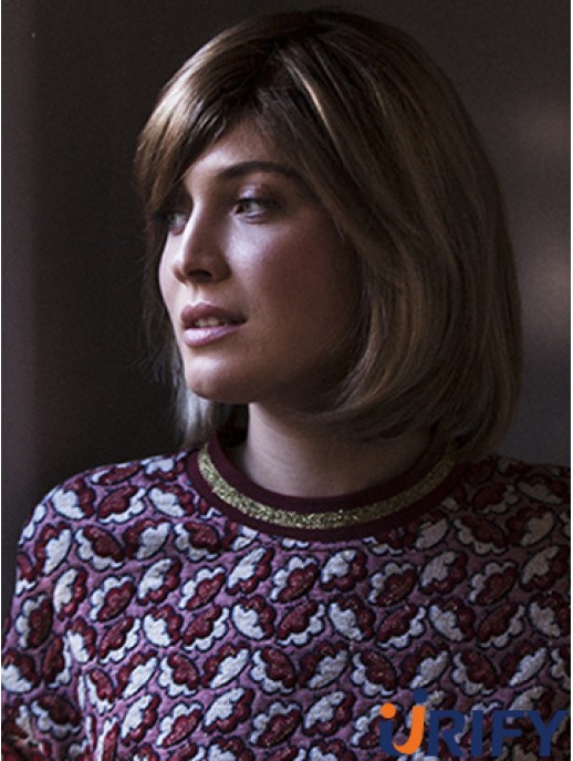 Bobs Brown Straight Chin Länge 10  inchStylish Medium Perücken
