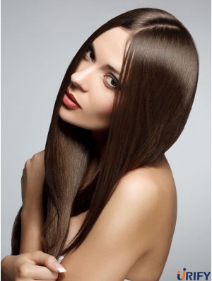 Lace Frontals Brown Farbe Long Length Straight Style