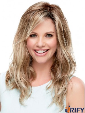 Lange billige Monofilament Perücken Layered Cut 100% handgebunden