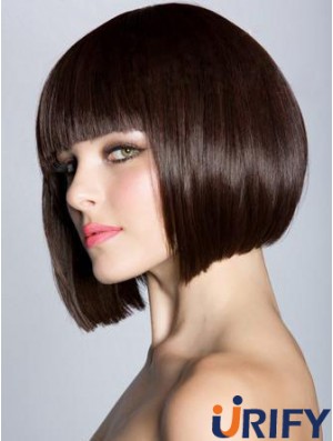 Bob Perücken für Frauen Kinnlänge Straight Style Bobs Cut