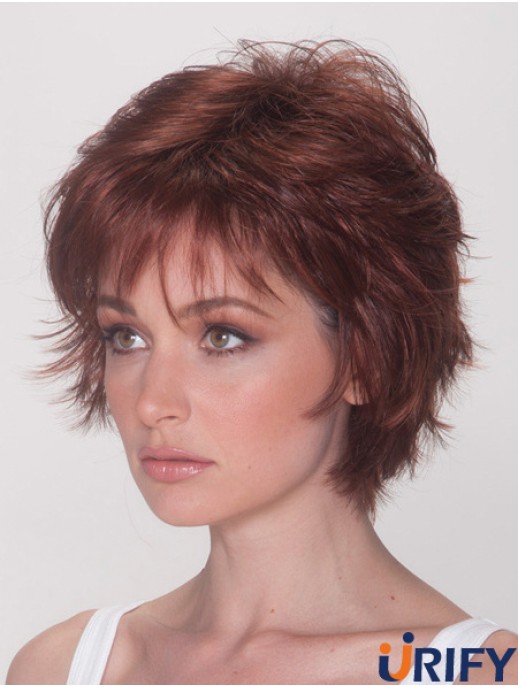 Beste Perücken mit synthetischem Capless Auburn Color Straight Style