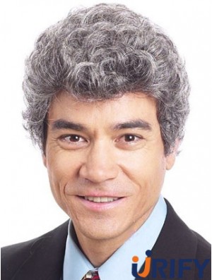 Kurze Synthetische Perücken für alte Männer