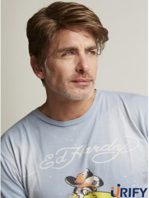 Capless Straight Blonde Short Men Perücken Store In London