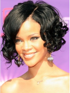  Afrocurl Perücke Mit Spitze Front Remy Human Curly Style