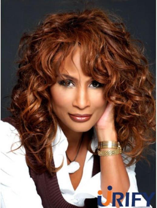 Auburn Long Wavy Mit Pony Lace Front 16 Zoll Beverly Johnson Perücken