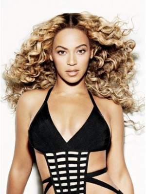 Spitze Front Blonde Remy Human Wavy  Style Perücken
