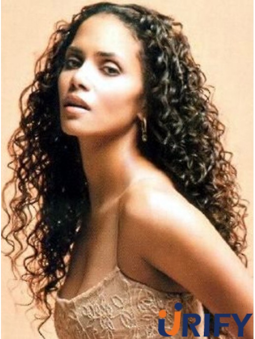 Lace Front Curly Layered Long Modische 26 Zoll  Perücken