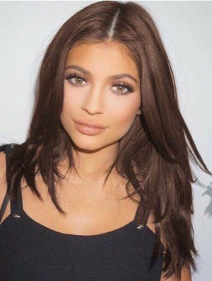 Layered Brown Curly Lace Front synthetische Perücken