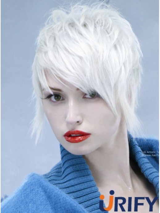 Full Lace Boycuts Short Straight 8 Zoll Best Fashion Perücken