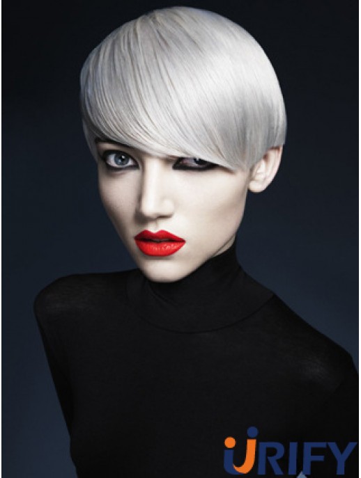 Lace Front Boycuts Short Straight 8 Zoll Good Fashion Perücken