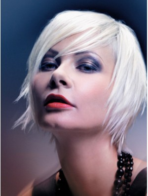 Capless Boycuts Short Straight 10 Zoll Top Fashion Perücken